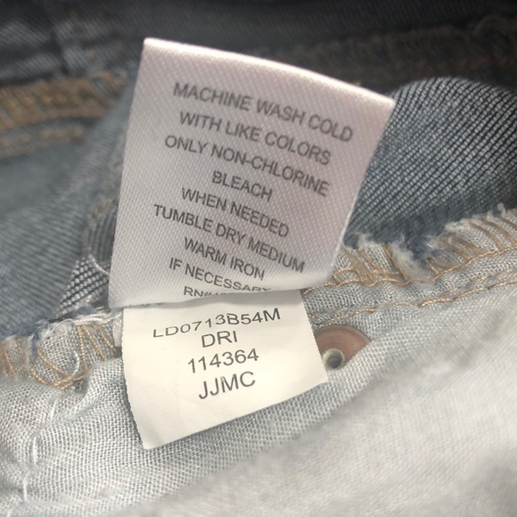 Ophelia Roe Button Fly High Waisted Skinny 10 - Picture 6 of 12